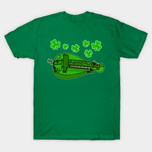 St Patrick's Day Hurdy Gurdy Gurdyist Irish Musician T-Shirt